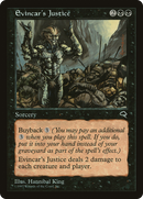 Evincar's Justice (TMP-134)  - Tempest