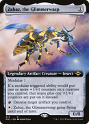 Zabaz, the Glimmerwasp (Extended Art) (MH2-474)  Foil - Modern Horizons 2: (Extended Art)