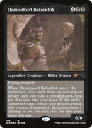 Demonlord Belzenlok (SLD-159★)  Etched Foil - Secret Lair Drop