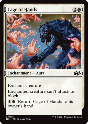 Cage of Hands (J25-176)  - Foundations Jumpstart