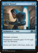Aether Tunnel (M19-043)  Foil - Core Set 2019