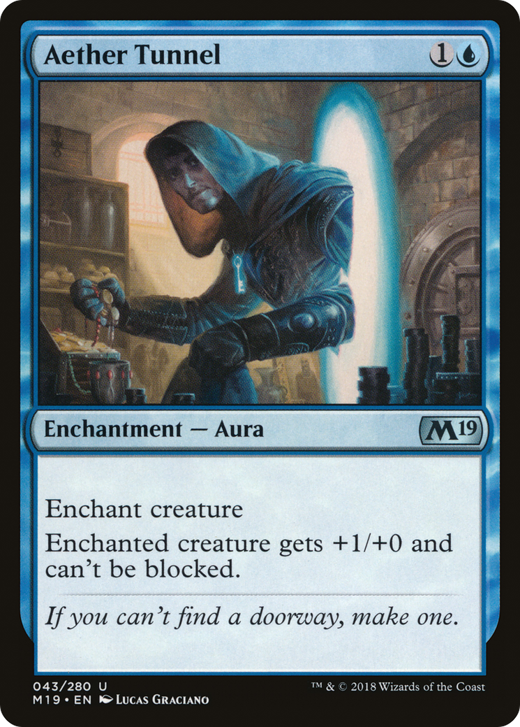 Aether Tunnel (M19-043)  - Core Set 2019