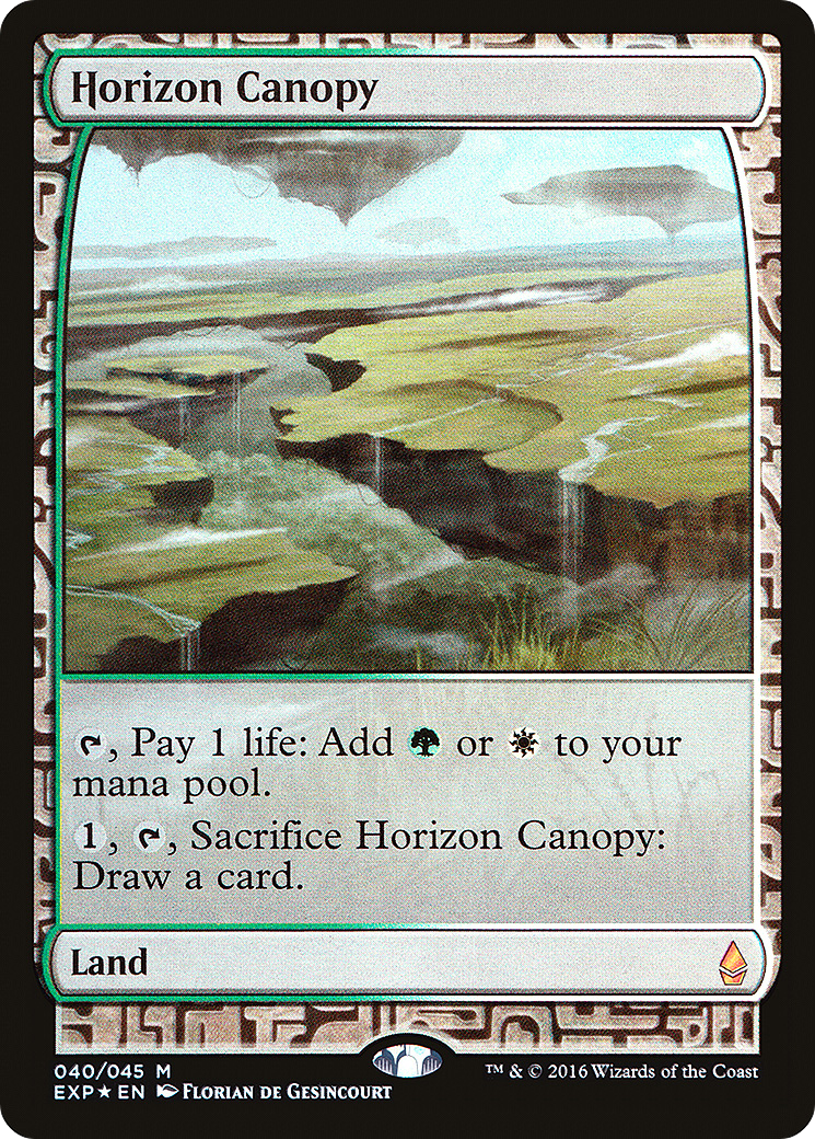 Horizon Canopy (EXP-040)  Foil - Zendikar Expeditions