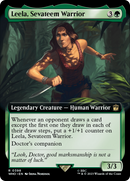 Leela, Sevateem Warrior (Extended Art) (WHO-398)  Foil - Doctor Who: (Extended Art)