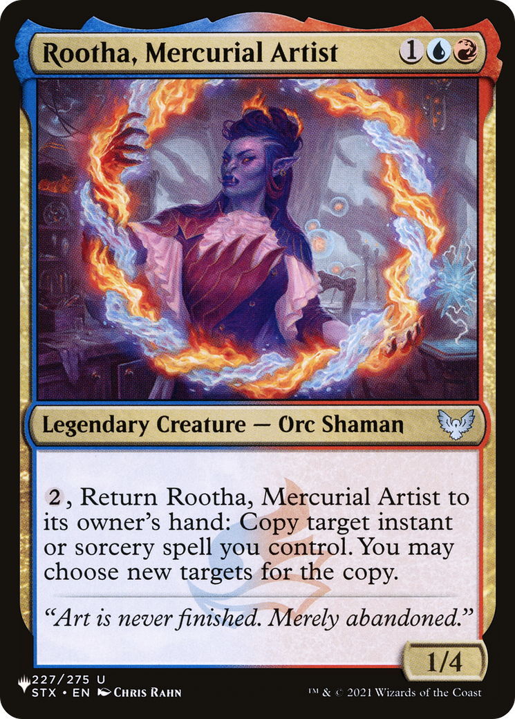 Rootha, Mercurial Artist (LIST-STX-227)  - The List