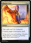 Dovin's Veto (WAR-193)  Foil - War of the Spark