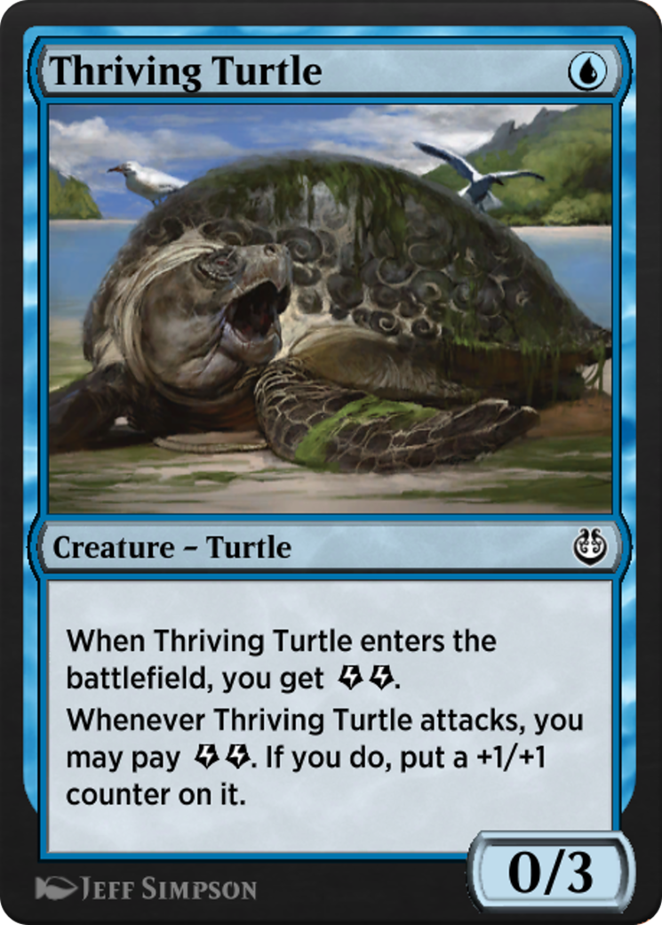 Thriving Turtle (KLR-069)  - Kaladesh Remastered