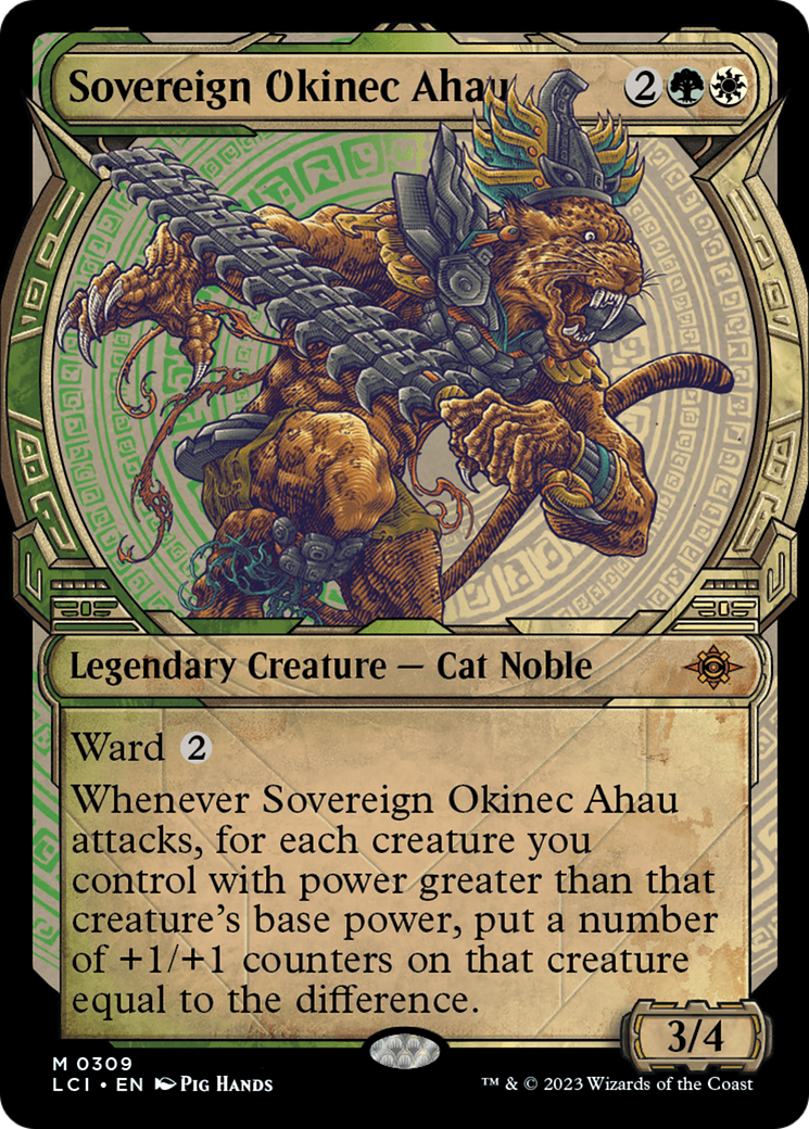 Sovereign Okinec Ahau (Showcase) (LCI-309)  - The Lost Caverns of Ixalan: (Showcase)
