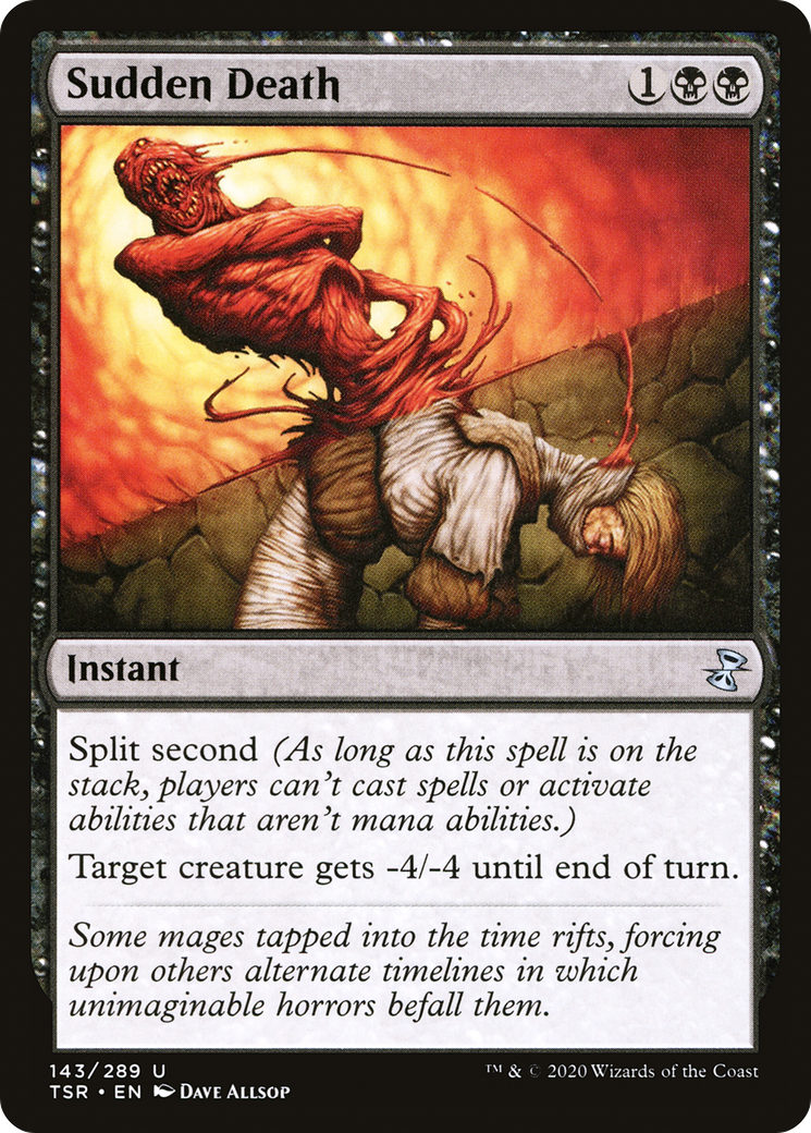 Sudden Death (TSR-143)  Foil - Time Spiral Remastered