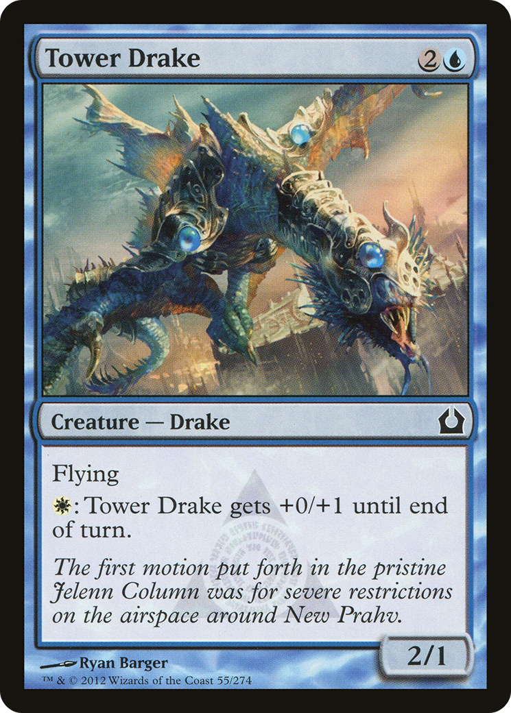 Tower Drake (RTR-055)  Foil - Return to Ravnica