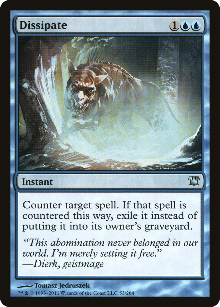 Dissipate (ISD-053)  - Innistrad
