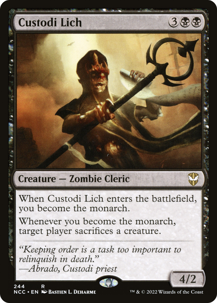 Custodi Lich (NCC-244)  - New Capenna Commander