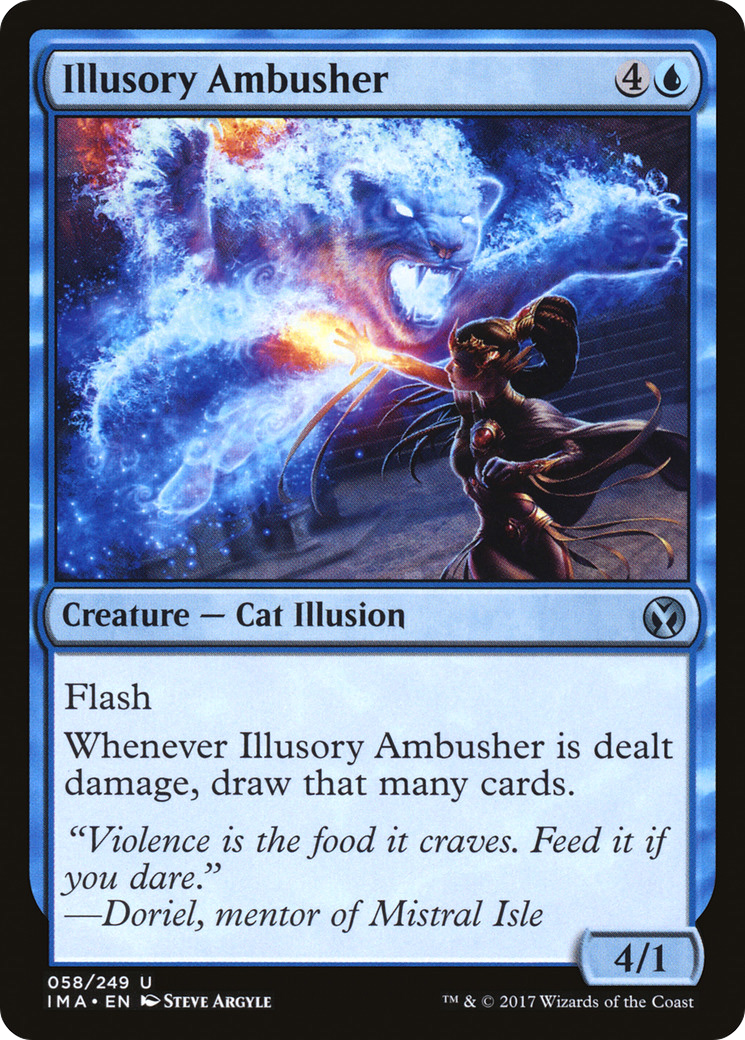 Illusory Ambusher (IMA-058)  - Iconic Masters