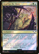 Bred for the Hunt (Surge Foil) (40K-222)  Foil - Warhammer 40,000 Commander