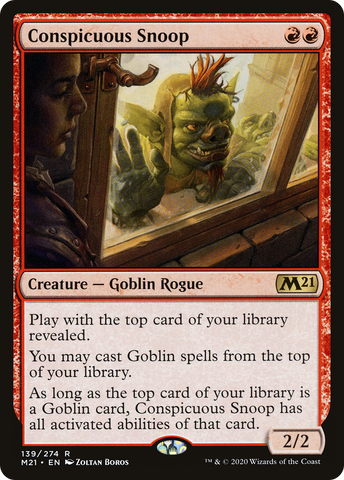Conspicuous Snoop (M21-139)  - Core Set 2021