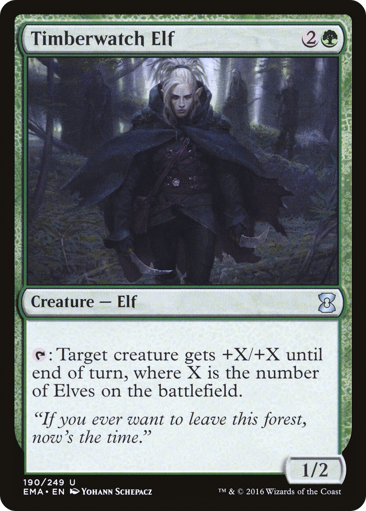 Timberwatch Elf (EMA-190)  - Eternal Masters