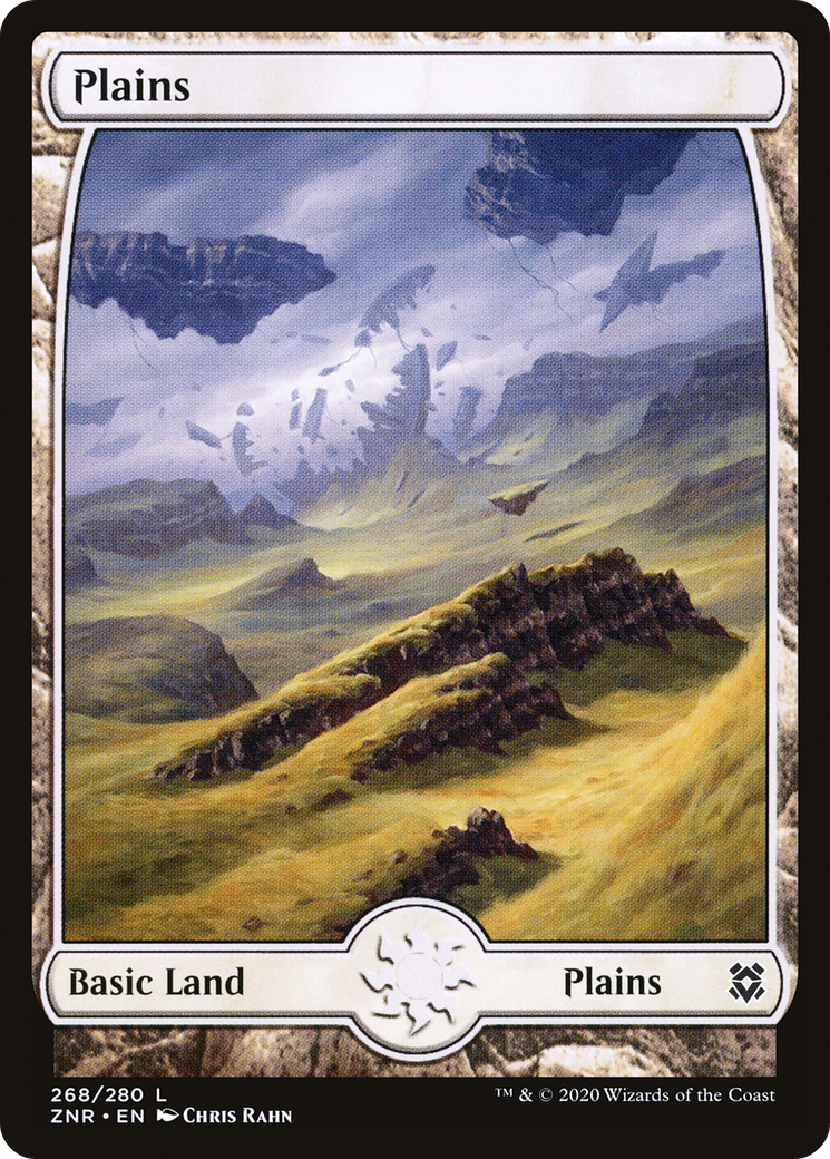 Plains (268) - Full Art (ZNR-268)  - Zendikar Rising