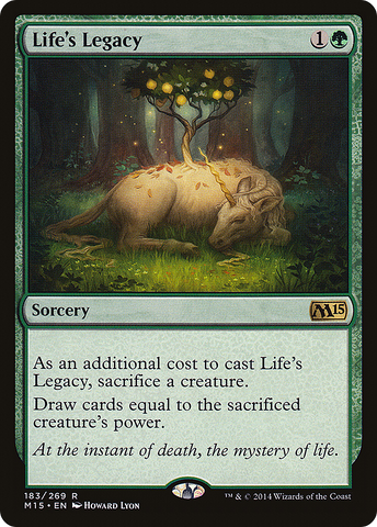 Life's Legacy (M15-183)  - Magic 2015