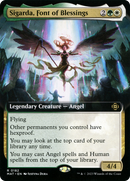 Sigarda, Font of Blessings (Extended Art) (MAT-182)  Foil - March of the Machine: The Aftermath: (Extended Art)
