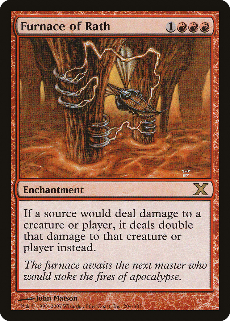 Furnace of Rath (10E-204)  Foil - Tenth Edition