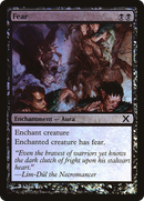 Fear (10E-142★)  Foil - Tenth Edition