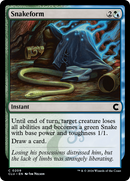 Snakeform (CLU-209)  - Ravnica: Clue Edition