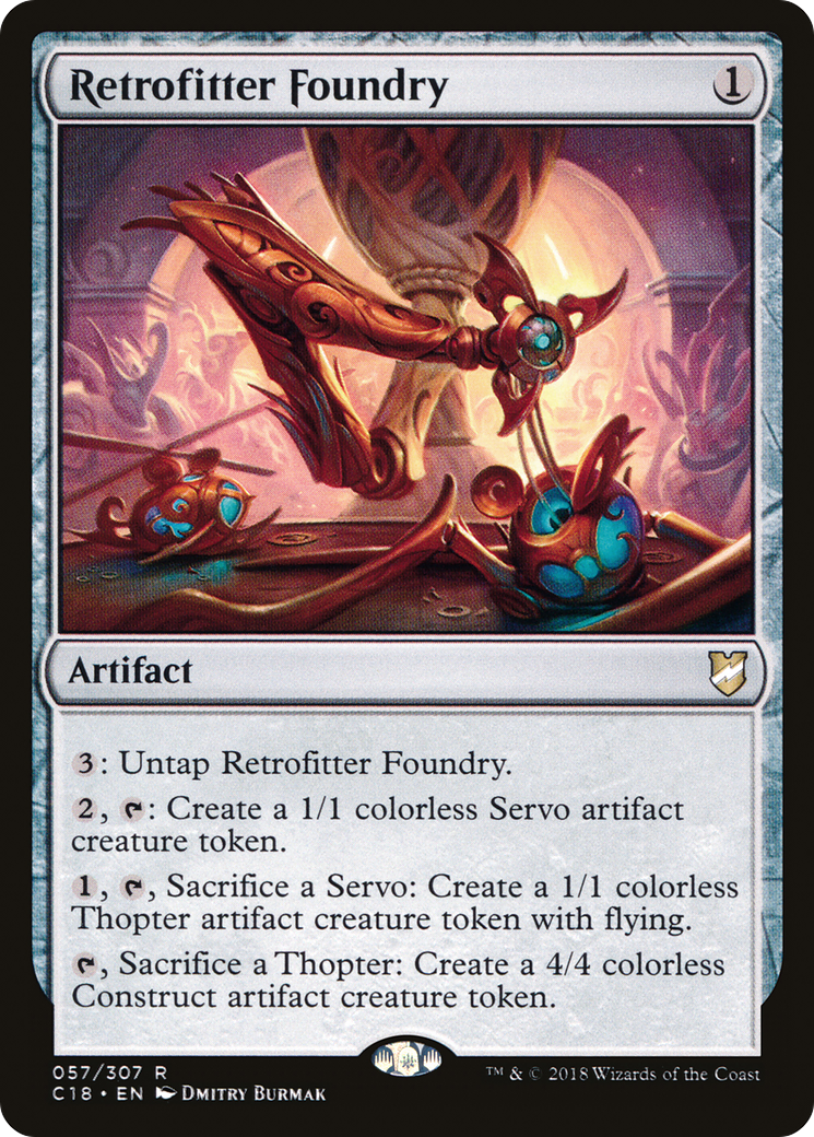 Retrofitter Foundry (C18-057)  - Commander 2018