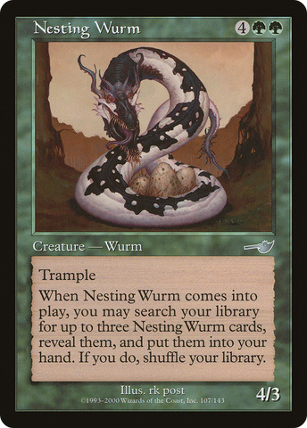 Nesting Wurm (NMS-107)  - Nemesis