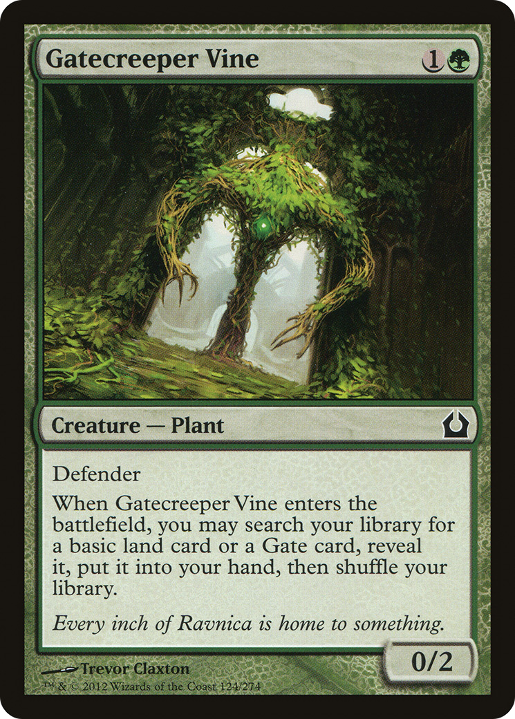 Gatecreeper Vine (RTR-124)  Foil - Return to Ravnica