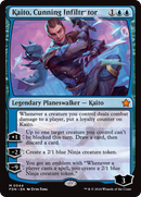 Kaito, Cunning Infiltrator (FDN-044)  Foil - Foundations