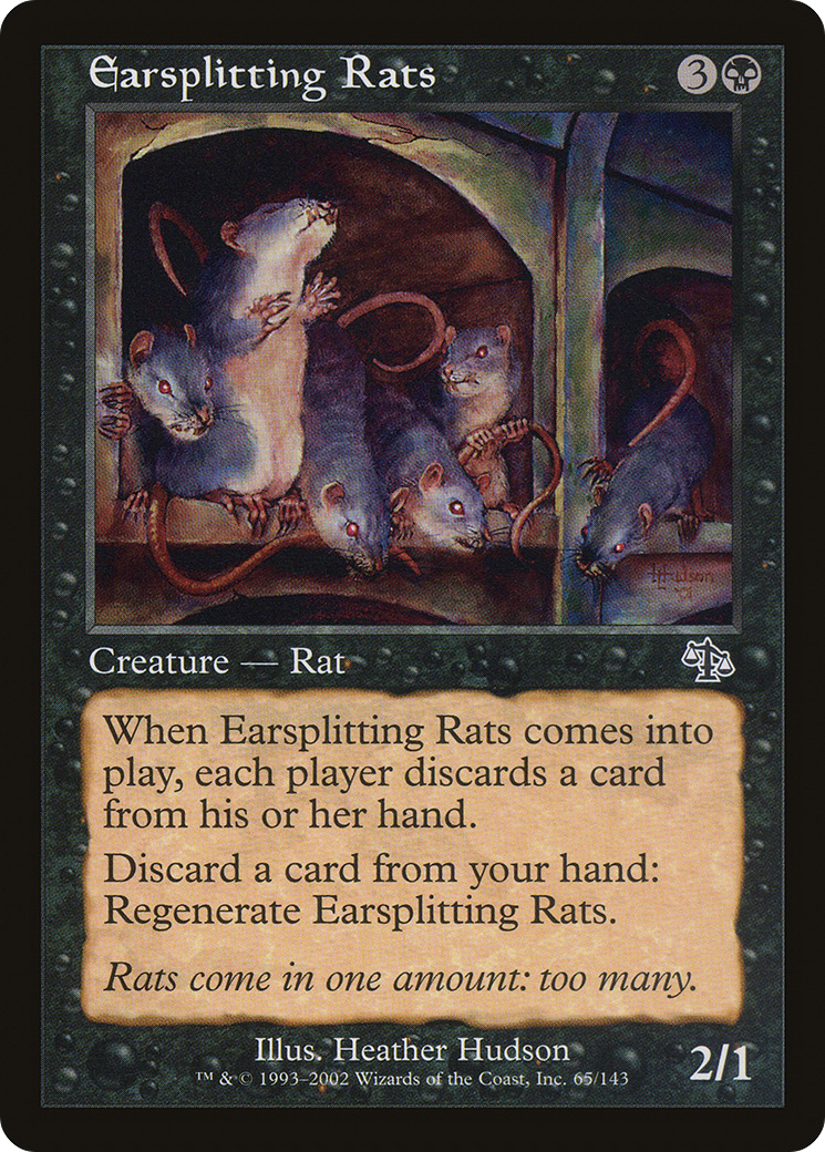 Earsplitting Rats (JUD-065)  - Judgment