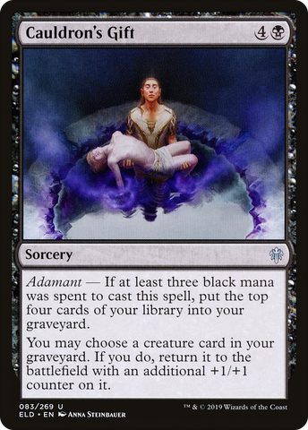 Cauldron's Gift (ELD-083)  Foil - Throne of Eldraine