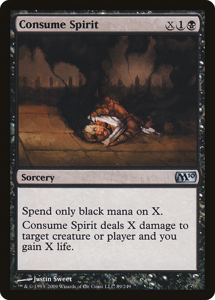 Consume Spirit (M10-089)  - Magic 2010
