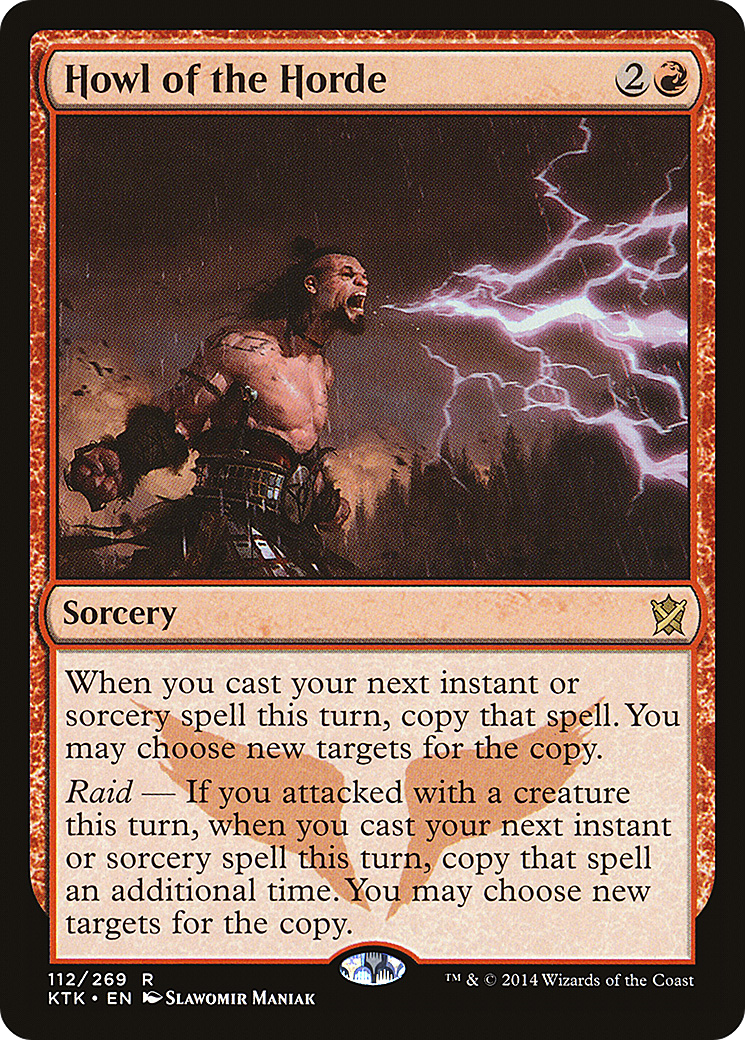 Howl of the Horde (KTK-112)  Foil - Khans of Tarkir
