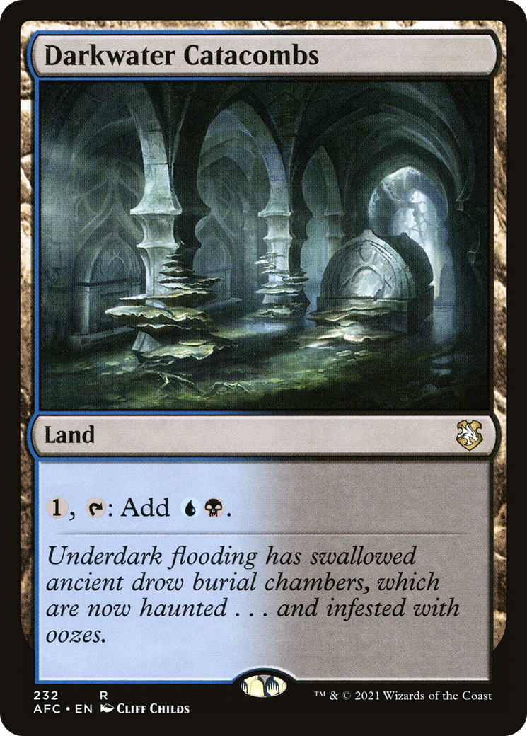 Darkwater Catacombs (AFC-232) - Adventures in the Forgotten Realms Commander
