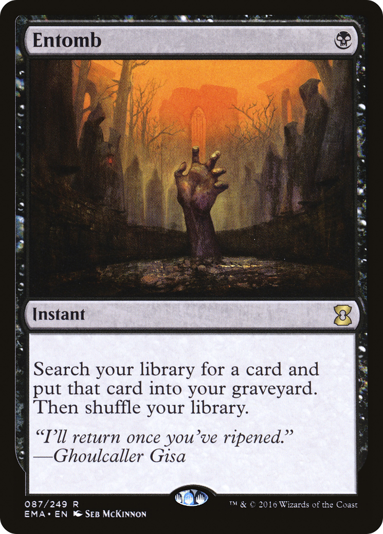 Entomb (EMA-087)  Foil - Eternal Masters
