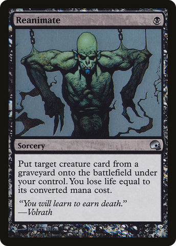 Reanimate (GRV-015)  Foil - Premium Deck Series: Graveborn