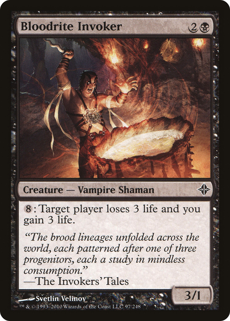 Bloodrite Invoker (ROE-097)  Foil - Rise of the Eldrazi