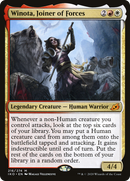 Winota, Joiner of Forces (IKO-216)  Foil - Ikoria: Lair of Behemoths