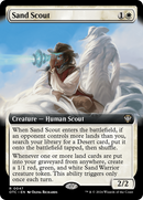 Sand Scout (Extended Art) (OTC-047)  - Outlaws of Thunder Junction Commander: (Extended Art)