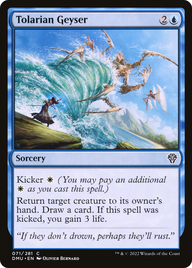 Tolarian Geyser (DMU-071)  - Dominaria United