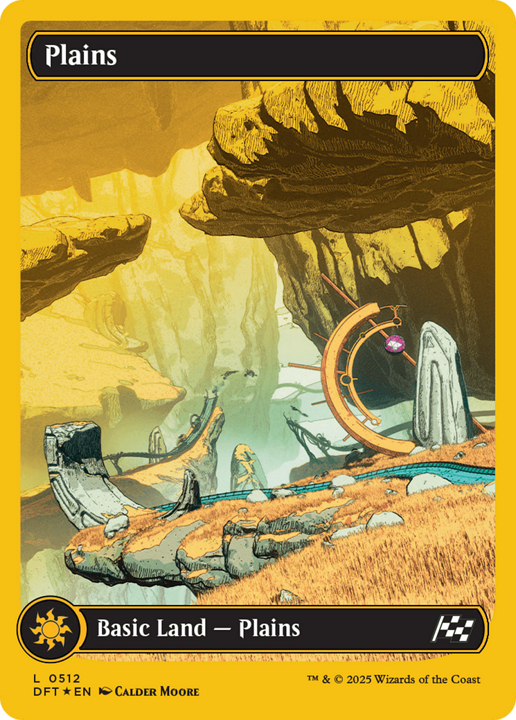 Plains (0512) (First-Place Foil) (DFT-512)  Foil - Aetherdrift: (Full Art)