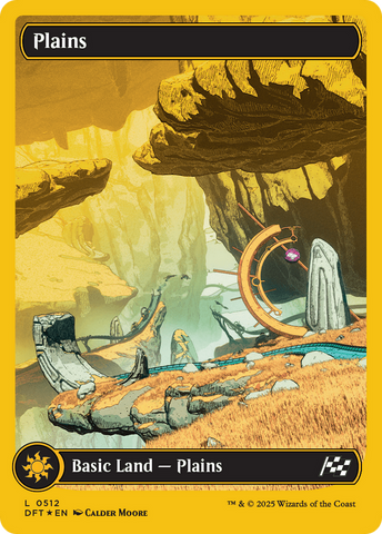 Plains (0512) (First-Place Foil) (DFT-512)  Foil - Aetherdrift: (Full Art)