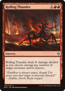 Rolling Thunder (BFZ-154)  Foil - Battle for Zendikar