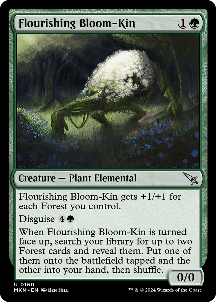 Flourishing Bloom-Kin (MKM-160)  - Murders at Karlov Manor