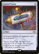 Cursed Totem (MH2-295)  Foil - Modern Horizons 2