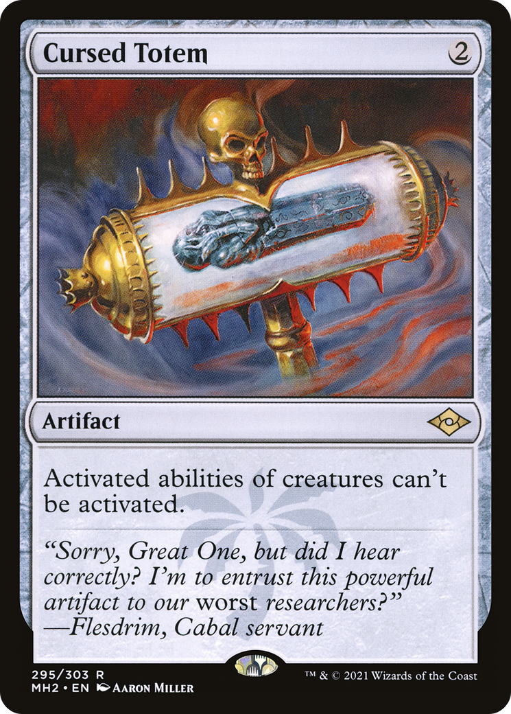 Cursed Totem (MH2-295)  - Modern Horizons 2
