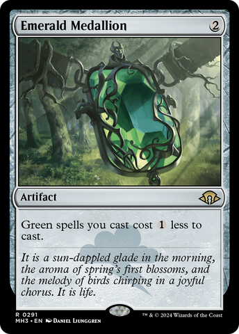 Emerald Medallion (MH3-291)  - Modern Horizons 3