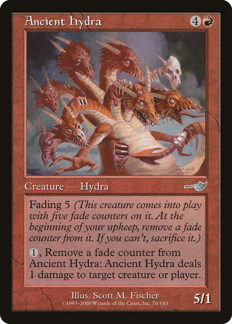 Ancient Hydra (NMS-076)  Foil - Nemesis