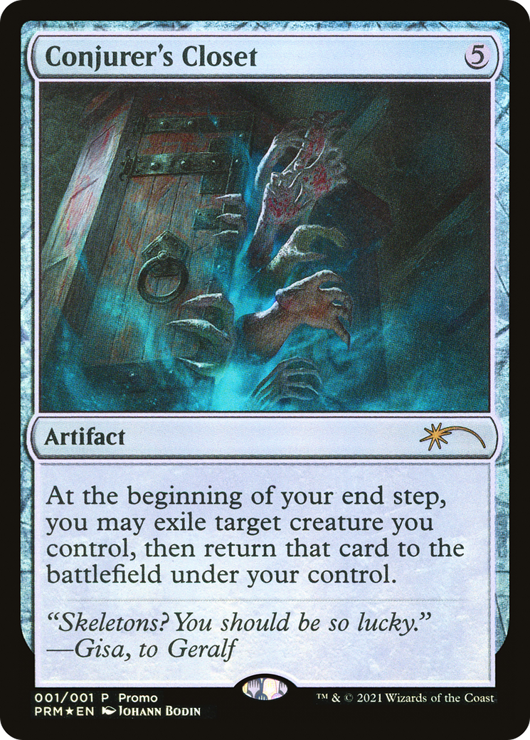 Conjurer's Closet (PWP21-006)  Foil - Wizards Play Network 2021